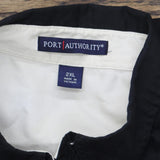 Port Authority Mens Short Sleeve Button Up Shirt S508 16666cce1be0e3 Black 2XL