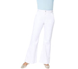Me By Jennie Garth Piece Dye Full Length Flare Jeans A682345 White 20W