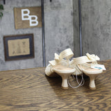 A New Day Womens Milan Slingback Pumps Lace 93708032 Cream Off White 9M