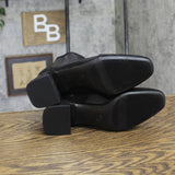 A New Day Womens Celaena Boots Block Heel Mesh 94568454 Black 6M