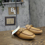 A New Day Womens Wendy Raffia Mule Flats 92611438 Brown 8.5M