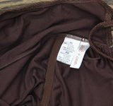 Salt + Cove Juniors Metallic One-Piece Swimsuit Chocolate Chip Lurex Brown XL