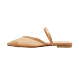 A New Day Womens Vienna Mesh Mule Flats 92245058 Beige Brown 7M
