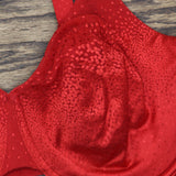 Wacoal Womens Back Appeal Underwire Bra 855303 Barbados Cherry Red 40DD