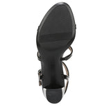 Naturalizer Womens Bristol-Cage Heeled Sandal J9402S5 Black 6W