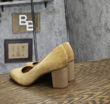 Zodiac Womens Gloria Block-Heel Pumps I3408L1 Brown 8M