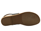 Easy Spirit Lana Double Strap Slingback Sandal SELANA2 Black / Brown 6.5M