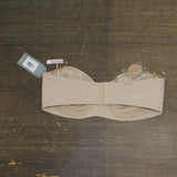 Bali Womens Coolest Smoothing Strapless Minimizer Bra Beige Brown 38D