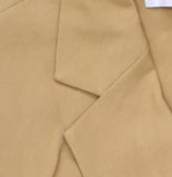 DKNY Womens Single-Button Front Pocket Notch Collar Blazer Whiskey Brown 6