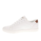 Levi's Mens Jeffrey Synthetic Leather Casual Lace Up Sneaker White 10M
