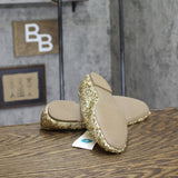 A New Day Womens Sammie Shoes Sequin Ballet Flats 94685487 Gold Yellow 8M