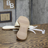 A New Day Women's St. Tropzen Nat Slide Sandals 89279355 Cream Off Whuite 9.5M