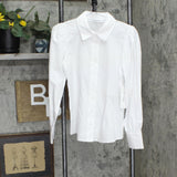 Calvin Klein Women's Collared Cotton Button-Down Blouse S37TB99A