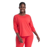 All In Motion Womens Leggings-Friendly Long Sleeve Top 90612561 Red XS