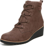 Lifestride Womens Zone Ankle Boot H6611M2 Dark Tan Brown 8M