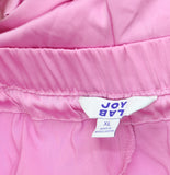 Joylab Low-Rise Satin Tear Away Track Pants 94628900 Pink / Neon Pink XL