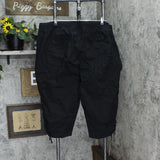 Avenue Womens Plus Size Cotton Cinch Capri Pants 214166