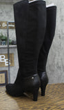 Lifestride Gracie Wide Calf High Heeled Knee-High Boots I8484M1 Black 7.5W-WC