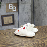 Cat & Jack Toddler Nova Valentine Hearts Scuff Slipper White Multi S (5T/6T)