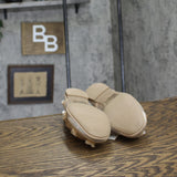 A New Day Womens Everly Floral Mesh Mary Jane Ballet Flats Beige Brown 8M