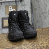 Banff Trail Womens 3M Waterproof Thinsulate Hiking Boots GROTRAM Black 10M