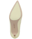 On 34th Womens Mariahh Pointed Closed Toe Stiletto Pump Heels Yellow 6.5M