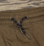 Ring Of Fire Slim-Fit Jogger Pants with Zip Pockets Major Brown XL
