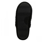 Dluxe By Dearfoams Womens Ghost Slide Sherpa Lined Slippers 91083665 Black S