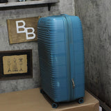 Delsey Paris Dune Hardside Spinner Suitcase Luggage Teal Blue 31" Large Check In