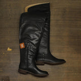 Franco Sarto Women's Wide Calf Haleen Over-The-Knee Boot H4590L1 Black 9M-WC