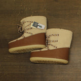 Universal Thread Zenita Lace-Up Fuzzy Moon Boots with Memory Foam Brown 8M