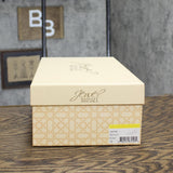 Jewel Badgley Mischka Royalty Pointed Toe Kitten Heels Shoes Silver Gray 7.5M