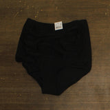 Motherhood Maternity High Waisted Full Coverage Maternity Swim Bottom Black S