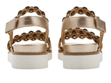 Easy Spirit Warna Woven Slingback Sandal SEWARNA3 Gold Multi 9M