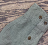 Woolrich Mens Vintage Long Sleeve Cotton Button Up Shirt Green M