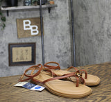 Universal Thread Womens Elizabeth Ankle Strap Sandals 93653822 Cognac Brown 7M