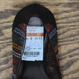 INC Womens Zitah Slip On Dressy Pumps Shoes Multi Vinyl Black 6.5M