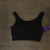 Yummie Womens Seamless Removable Pads Bralette Bra 166f7be4e5af2e Black M/L
