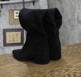 On 34th Womens Gabriellaa Over-The-Knee Boots 10019655400 Black Microsuede 5M