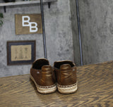 DKNY Womens Mallandra Espadrille Flats K1520470 Brown / Bronze 6M