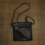 Sam & Hadley Womens Square Flap Adjustable Crossbody Shoulder Bag Black One Size