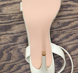 Journee Collection Dorian Strappy Stiletto Sandals DORIAN-PUMPS Off White 8M
