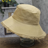 Physician Endorsed Womens Canvas Castaway Bucket Hat Taupe Brown