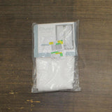 Regal Home Embroidered Voile Sheer Rod Pocket Single Curtain Panel White 54 x 84