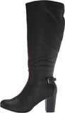 Journee Collection Womens Carver Wide Calf Knee-High Boots Black 8M-WC