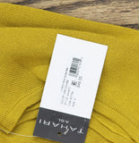 Tahari Asl Womens Sleeveless Sweater Tank Top 4AM870-TK Ochre Green M