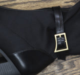 Journee Collection Womens Buckle Knee High Gaibree Boots Black 8.5M