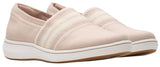 Clarks Breeze Sky Mist Slip-On Sneakers 26181587 Sand Textile Brown 9.5W