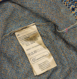 Scotch & Soda Mens Patterned Button Up Knit Camp Shirt Combo Brown M