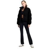 All In Motion Womens Insulated Puffer Quilted Jacket 94663370 Black L